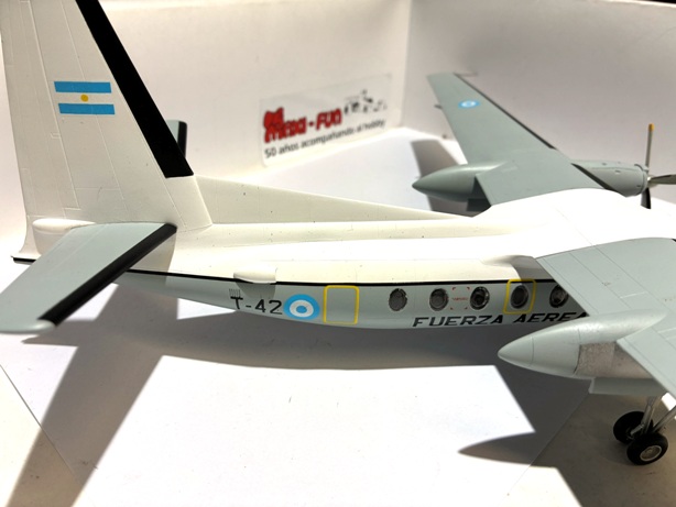 Fokker F-27 Fuerza Aerea Argentina Esc.1/72 By Aerocalcas