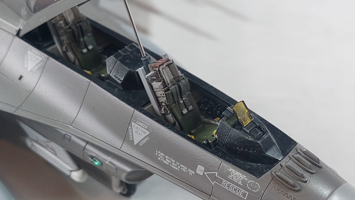 Detalle F-16 A Fuerza Aerea Argentina 1/48 Con Aerocalcas