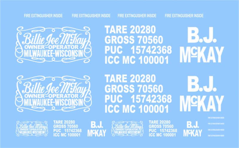 Calca Para Camion Bj Mckay