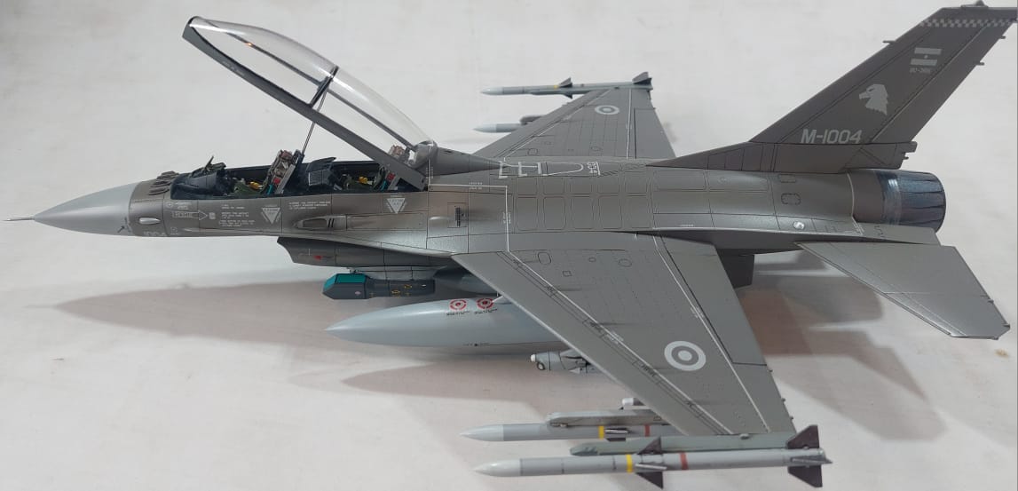 Detalle F-16 A Fuerza Aerea Argentina 1/48 Con Aerocalcas