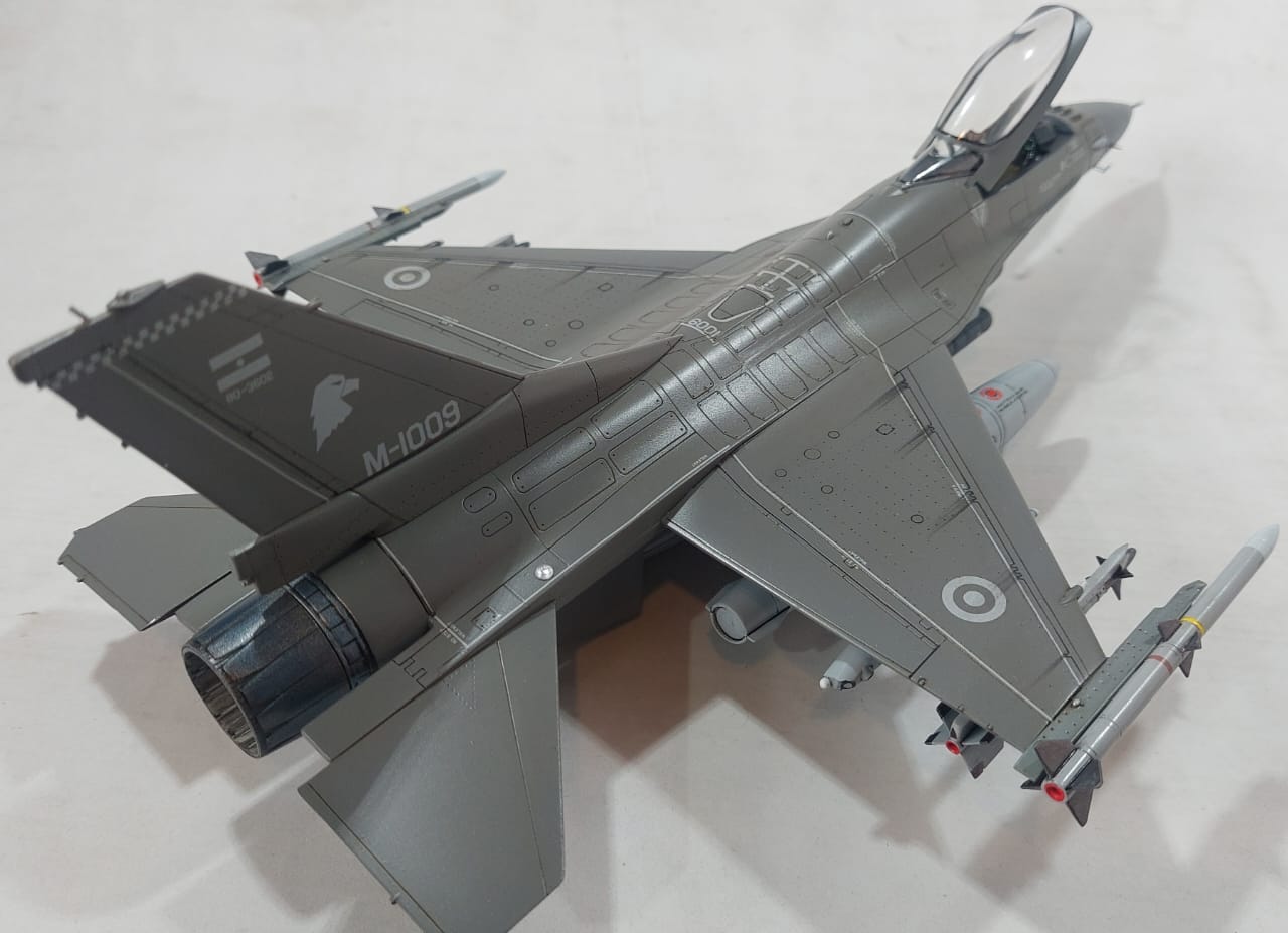 Detalle F-16 A Fuerza Aerea Argentina 1/48 Con Aerocalcas